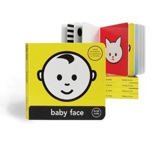 Baby face baby book of colours